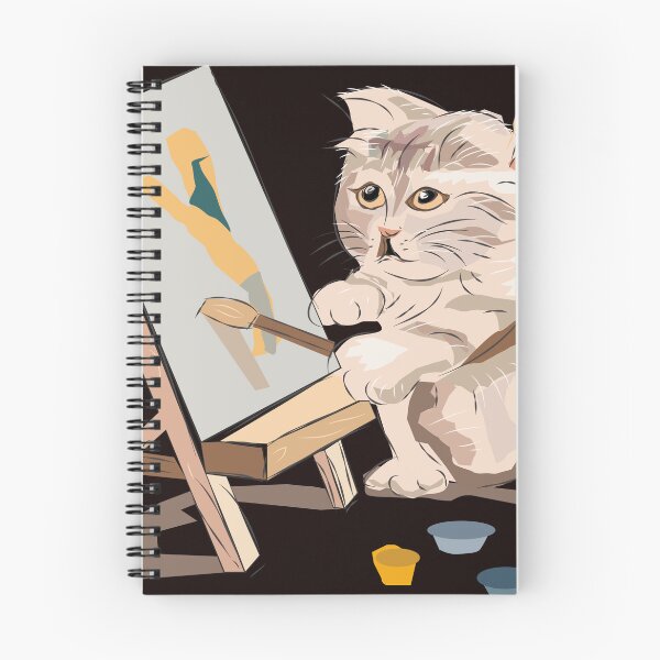 Item preview, Cat Painting Illustration designed and sold by karyalangit.