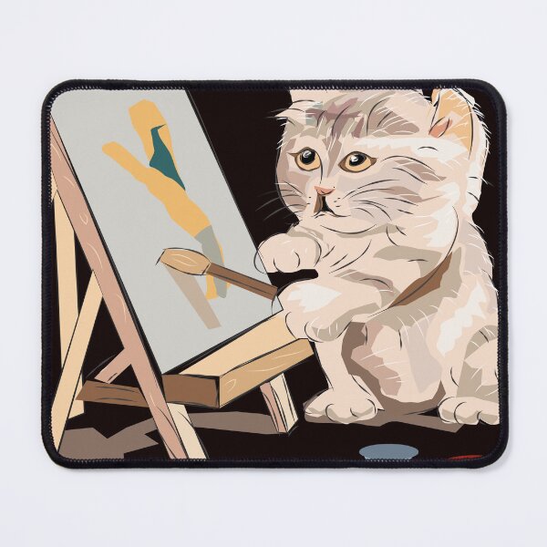 Item preview, Cat Painting Illustration designed and sold by karyalangit.