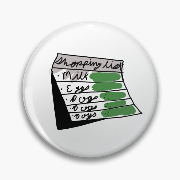 Item preview, Shopping List  designed and sold by Blue-Cardinal.
