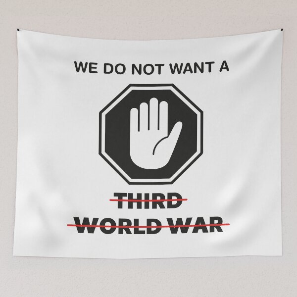 Item preview, Stop War Now – Anti-War Peace Sign Design for World Unity & Global Awareness designed and sold by MONTRIS.