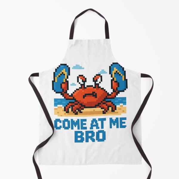 Item preview, Come At Me, Bro – Pixel Crab Beach Fighter Design designed and sold by NaturePixel.