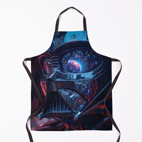 Item preview, Vader's Gaze Cosmic Reflection Cyberpunk Futuristic Galactic designed and sold by ART ATTACK ZONE.