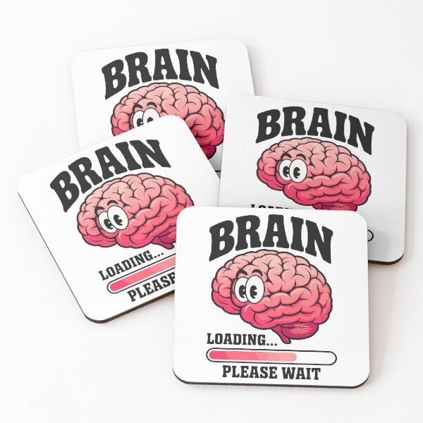 Item preview, Brain Loading Funny Cartoon Shirt designed and sold by designleon19.