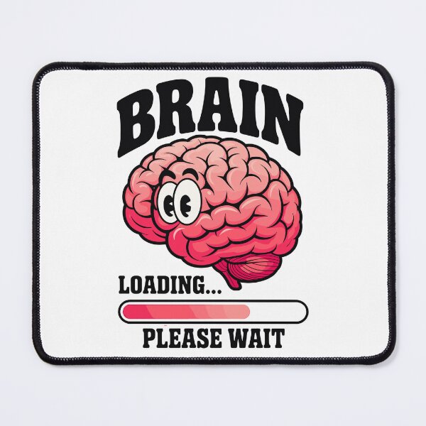 Item preview, Brain Loading Funny Cartoon Shirt designed and sold by designleon19.
