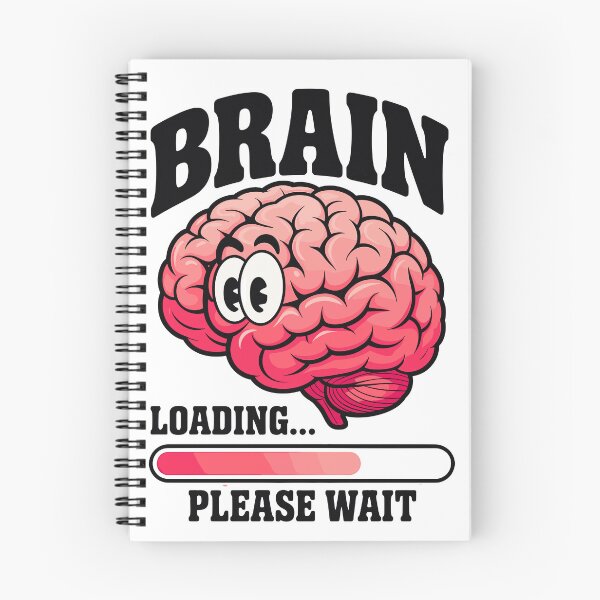Item preview, Brain Loading Funny Cartoon Shirt designed and sold by designleon19.