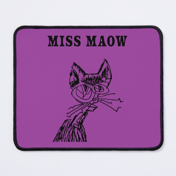Item preview, MISS MAOW. BLACK. designed and sold by 5hertz.
