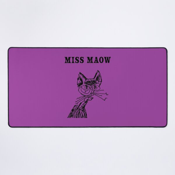 Item preview, MISS MAOW. BLACK. designed and sold by 5hertz.