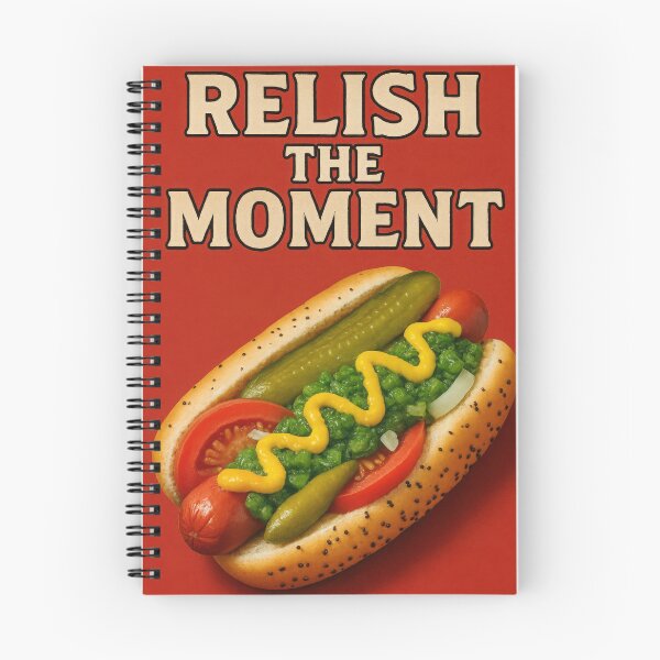 Item preview, Relish the Moment: Chicago Dog Poster designed and sold by Exploring Silliness.