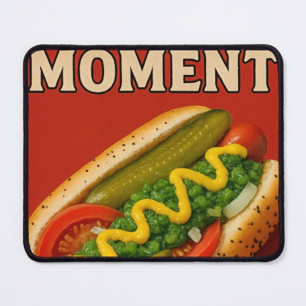 Item preview, Relish the Moment: Chicago Dog Poster designed and sold by Exploring Silliness.