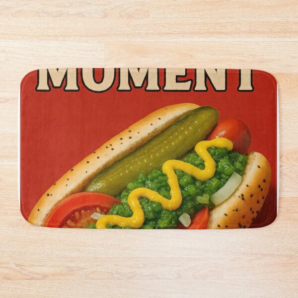Item preview, Relish the Moment: Chicago Dog Poster designed and sold by Exploring Silliness.