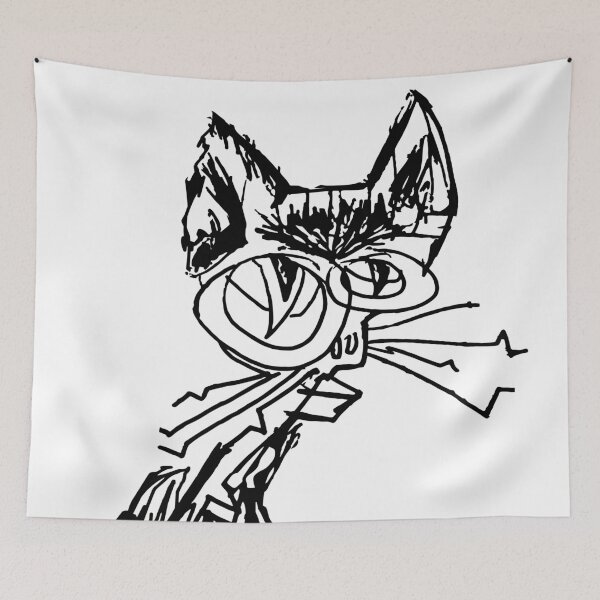 Item preview, MISS MAOW. BLACK. designed and sold by 5hertz.