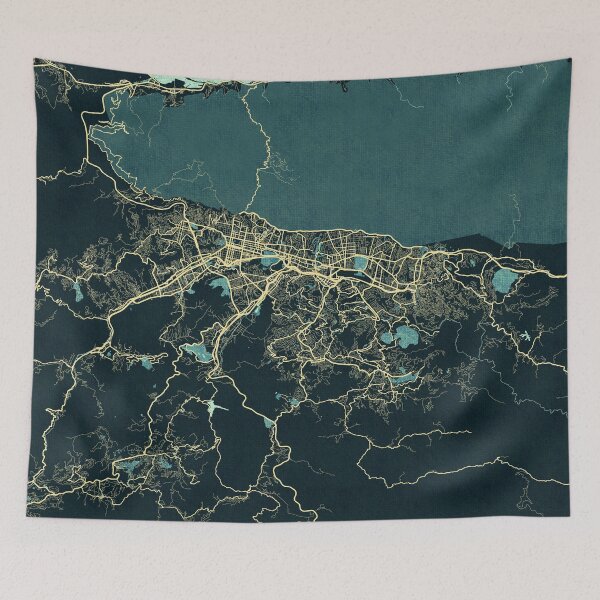 Item preview, Caracas City Map of Venezuela - Summer designed and sold by deMAP.