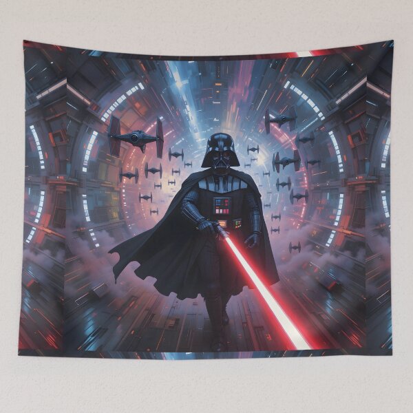 Item preview, Vader's Tunnel Imperial Might Hyperspace Star Wars designed and sold by ART ATTACK ZONE.