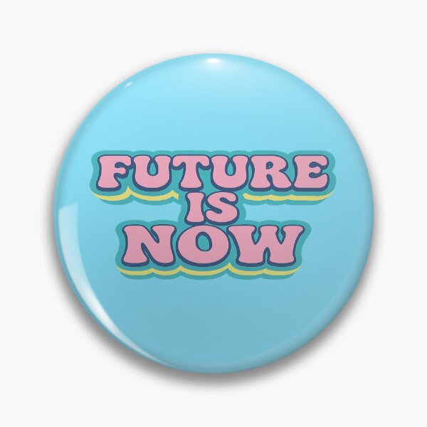 Item preview, Future Is Now – Retro Typography designed and sold by FAONIM.