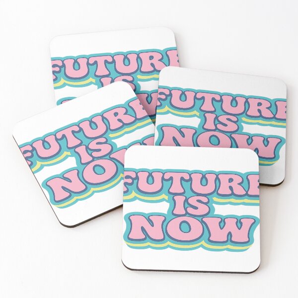 Item preview, Future Is Now – Retro Typography designed and sold by FAONIM.