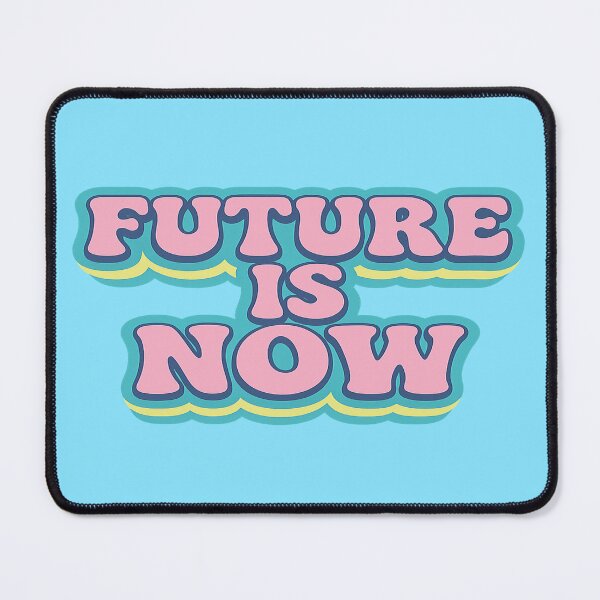 Item preview, Future Is Now – Retro Typography designed and sold by FAONIM.