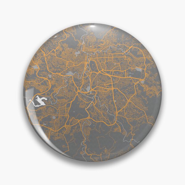 Item preview, Tegucigalpa City Map of Honduras - Bauhaus designed and sold by deMAP.