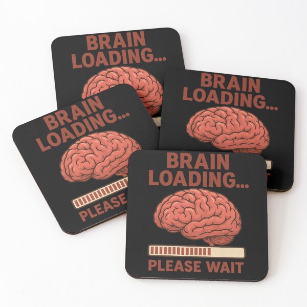 Item preview, Funny Brain Loading Humor Sarcastic Lazy Cartoon Graphic designed and sold by designleon19.