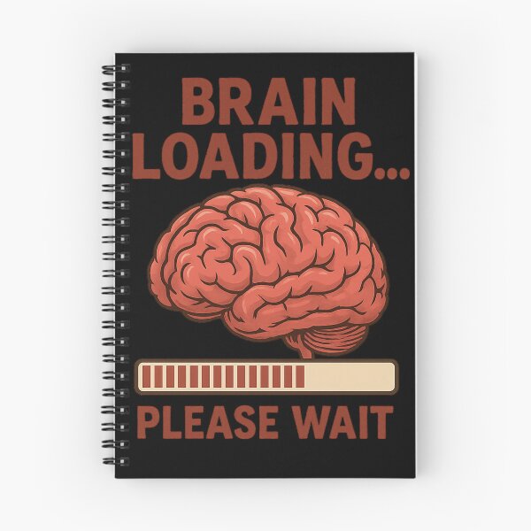 Item preview, Funny Brain Loading Humor Sarcastic Lazy Cartoon Graphic designed and sold by designleon19.