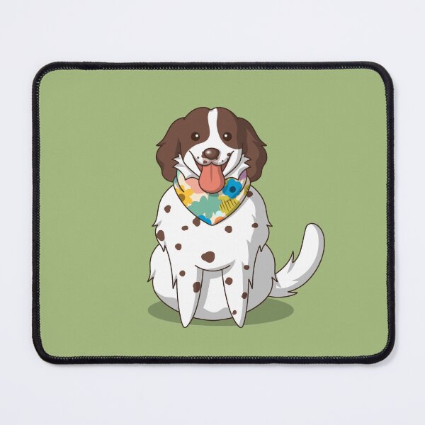 Item preview, Happy Pup with Bandana designed and sold by Kyna Arts.