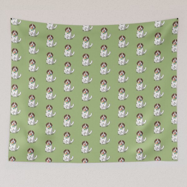 Item preview, Happy Pup with Bandana designed and sold by Kyna Arts.