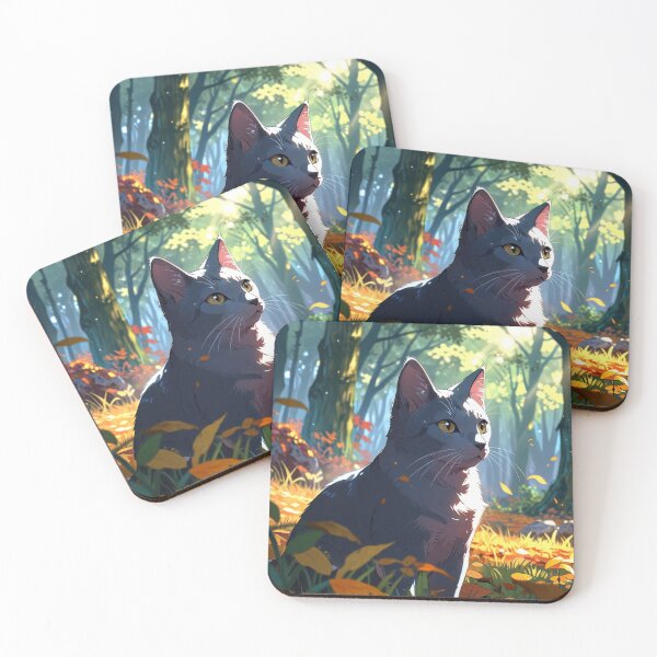 Item preview, Russian Blue Warrior Cat designed and sold by The Collection.