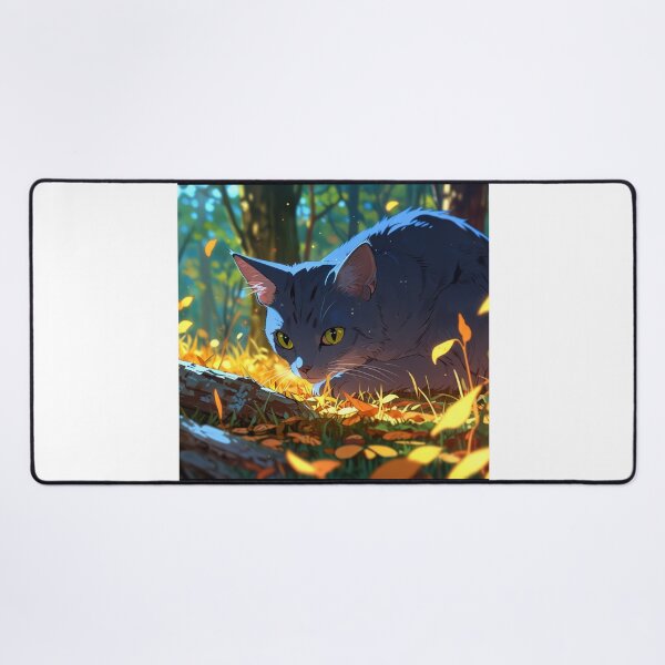 Item preview, Russian Blue Warrior Cat designed and sold by The Collection.