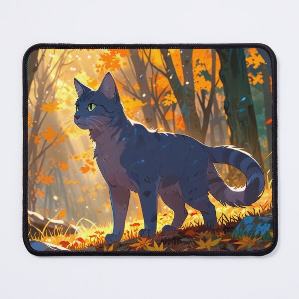 Item preview, Russian Blue Warrior Cat designed and sold by The Collection.