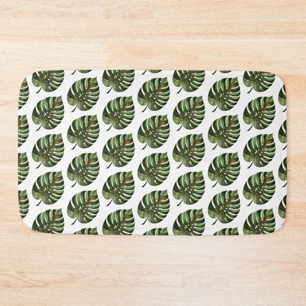 Item preview, Monstera Leaf Botanical Illustration | Minimalist Tropical Art in Green and Gold designed and sold by  Ojo de Lilith.