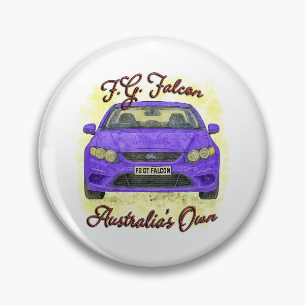 Item preview, Purple FG Falcon Australias Own Classic Muscle Car designed and sold by Michael van der Hoorn.