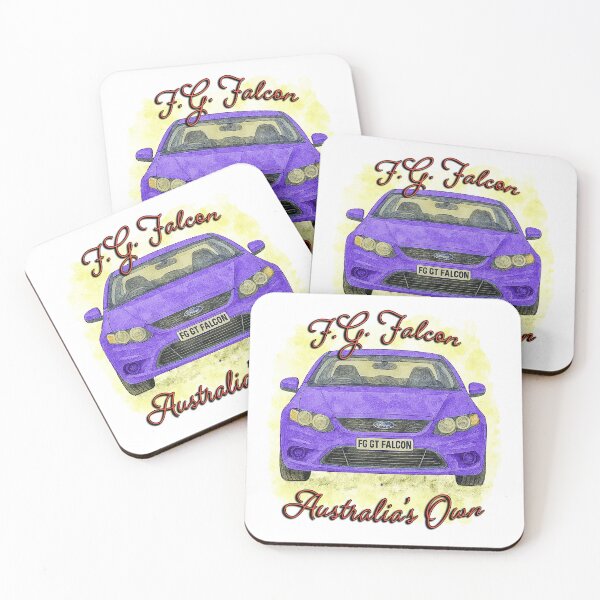 Item preview, Purple FG Falcon Australias Own Classic Muscle Car designed and sold by Michael van der Hoorn.