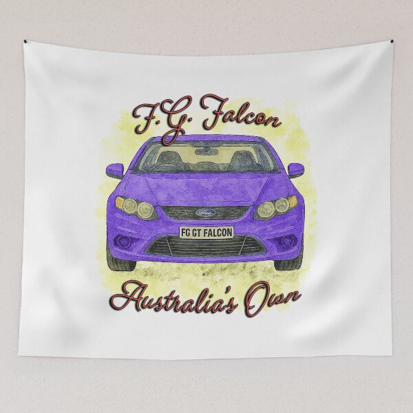 Item preview, Purple FG Falcon Australias Own Classic Muscle Car designed and sold by Michael van der Hoorn.