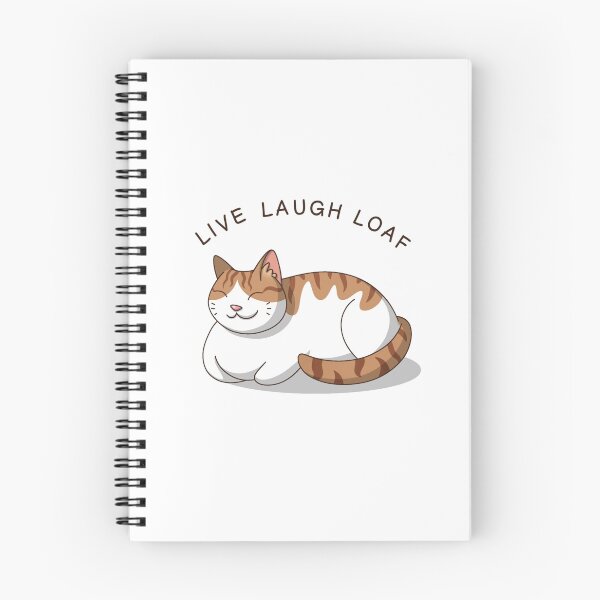 Item preview, Live Laugh Loaf Cat designed and sold by Kyna Arts.