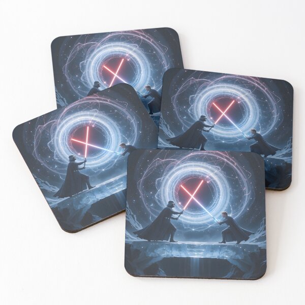 Item preview, Clash of Fates Light Versus Dark Red Blue designed and sold by ART ATTACK ZONE.