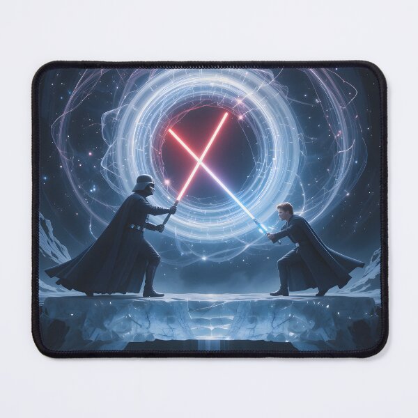 Item preview, Clash of Fates Light Versus Dark Red Blue designed and sold by ART ATTACK ZONE.