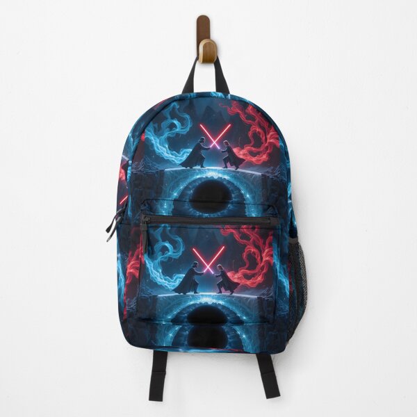 Item preview, Clash Fight Fates Light Versus Dark Red Blue designed and sold by ART ATTACK ZONE.