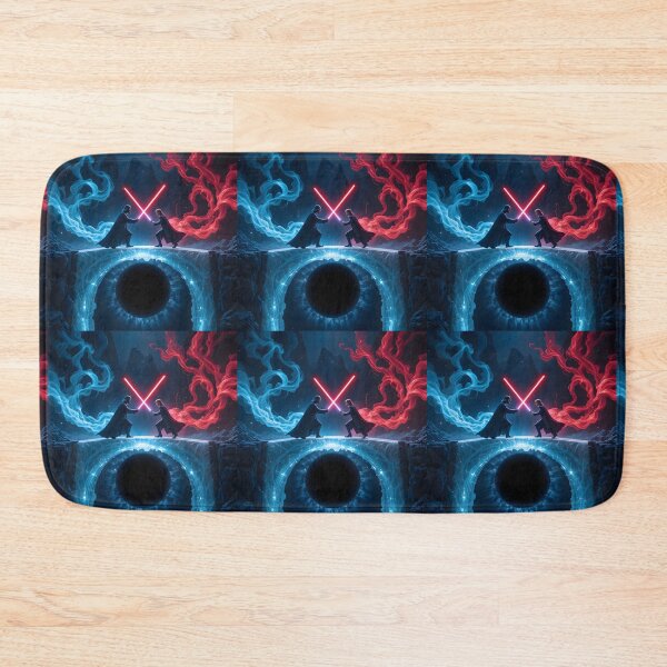 Item preview, Clash Fight Fates Light Versus Dark Red Blue designed and sold by ART ATTACK ZONE.