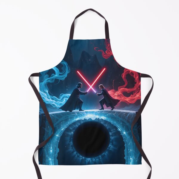 Item preview, Clash Fight Fates Light Versus Dark Red Blue designed and sold by ART ATTACK ZONE.