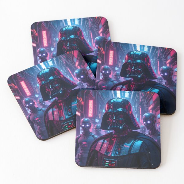 Item preview, Vader Cyberpunk Alley Droid Enforcers Robots AI BOT designed and sold by ART ATTACK ZONE.