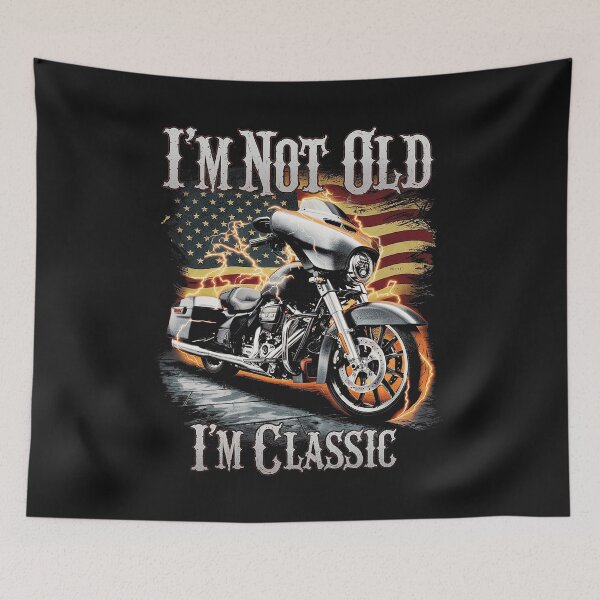 Item preview, Bikers Classic Street Glide Motorcycle designed and sold by FelineFrenzyArt.