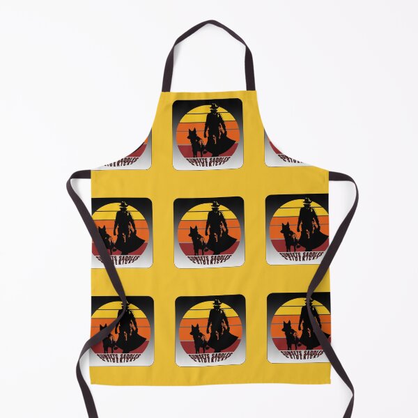 Item preview, Sunsets Saddle & Sidekicks Retro Dog and Cowboy Silhouette against a Sunset designed and sold by AM-Storefront.