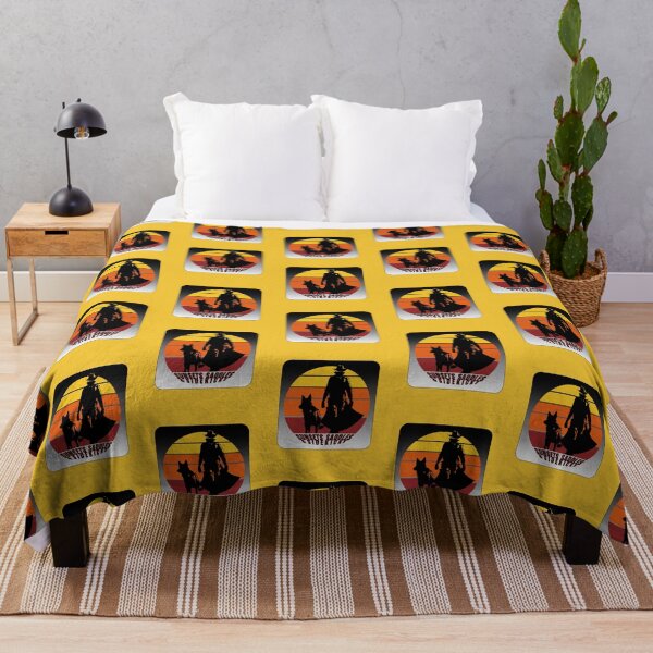 Item preview, Sunsets Saddle & Sidekicks Retro Dog and Cowboy Silhouette against a Sunset designed and sold by AM-Storefront.