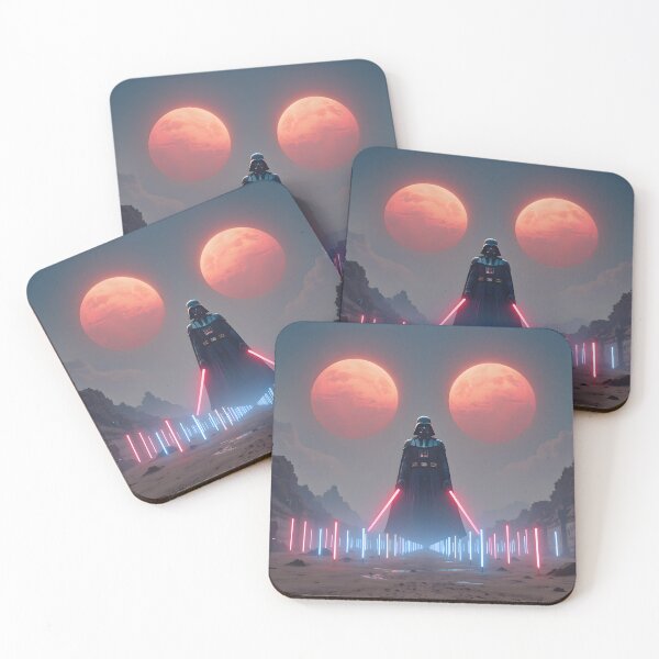 Item preview, Fly Vader Tatooine Twilight Binary Suns Star Wars  designed and sold by ART ATTACK ZONE.