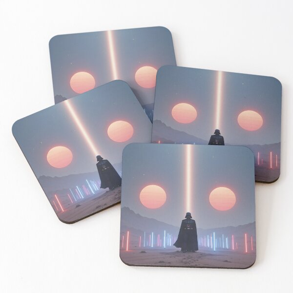 Item preview, Vader Tatooine Twilight Binary Suns Star Wars Movie designed and sold by ART ATTACK ZONE.