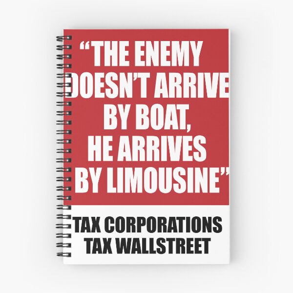 Item preview, Protest Sign: Enemy Arrives by Limousine designed and sold by Artcop's T-Shirt Emporium.