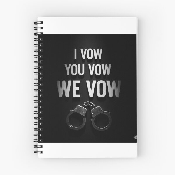 Item preview, I vow you vow we vow designed and sold by Cazlovesbooks.