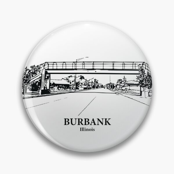Item preview, Burbank - Illinois designed and sold by Lakeric Cityscapes.