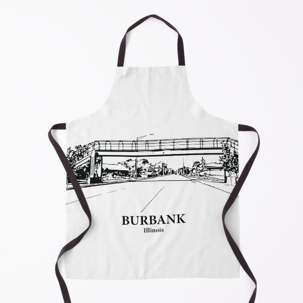 Item preview, Burbank - Illinois designed and sold by Lakeric Cityscapes.