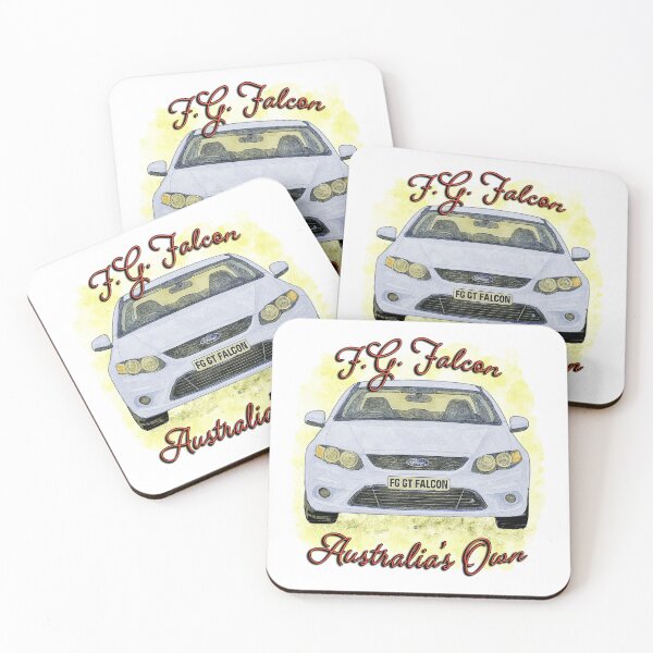 Item preview, Silver FG Falcon Australias Own Classic Muscle Car designed and sold by Michael van der Hoorn.