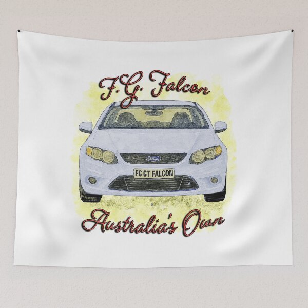 Item preview, Silver FG Falcon Australias Own Classic Muscle Car designed and sold by Michael van der Hoorn.